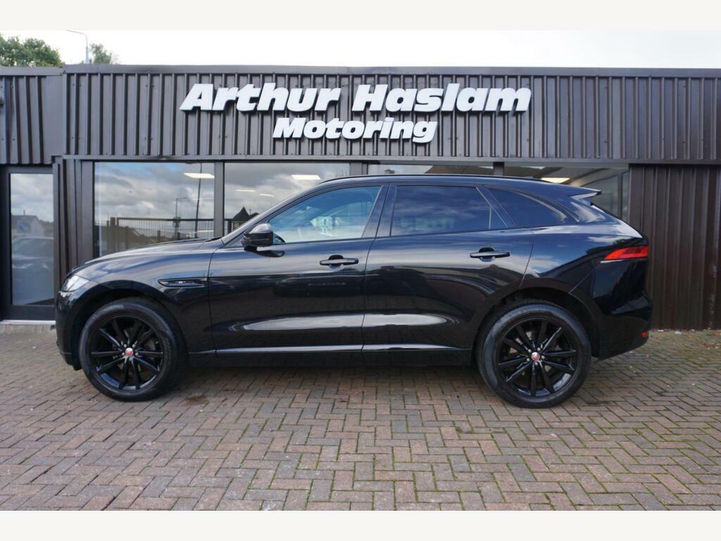 Jaguar F-Pace 2.0 D180 Chequered Flag Awd Euro 6 S S Black #2