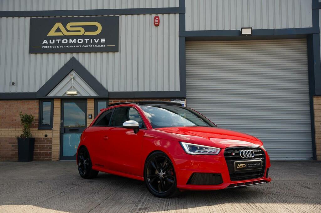 Audi S1 Hatchback 2.0 Tfsi Quattro Euro 6 Ss 2017 Red #4