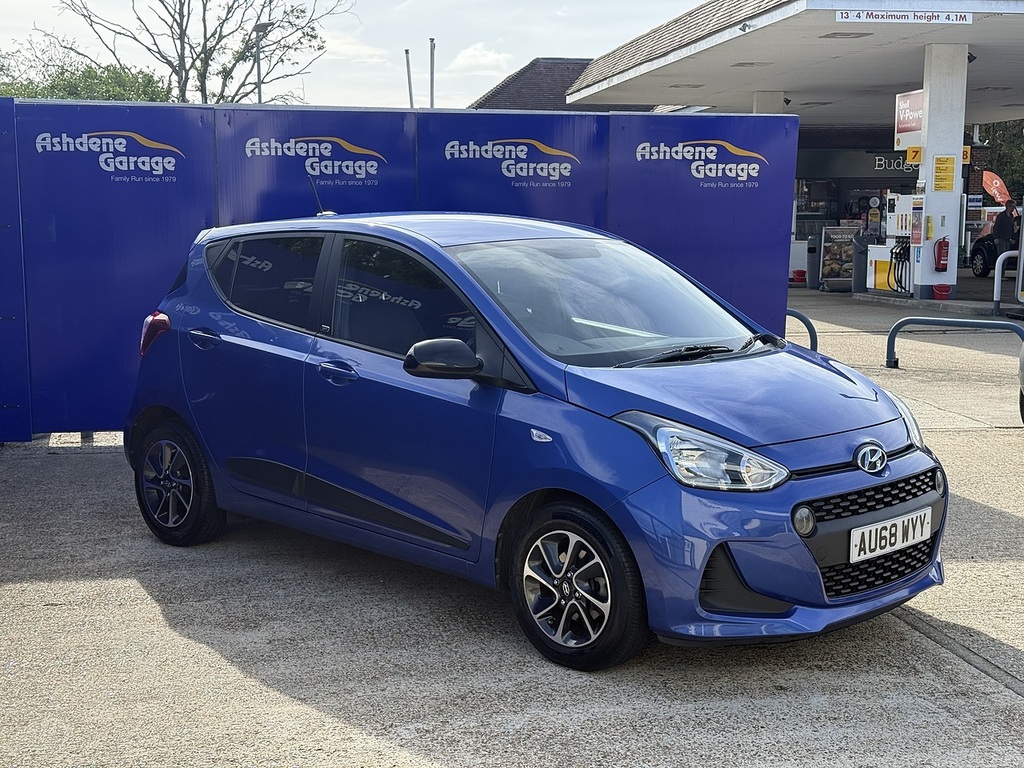 Hyundai I10 Go Se Blue #3