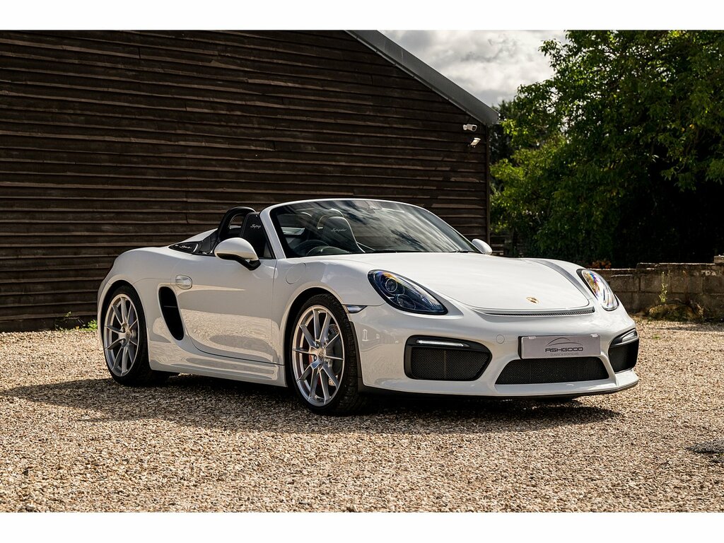 Porsche Boxster 3.8 981 Spyder Euro Silver #1
