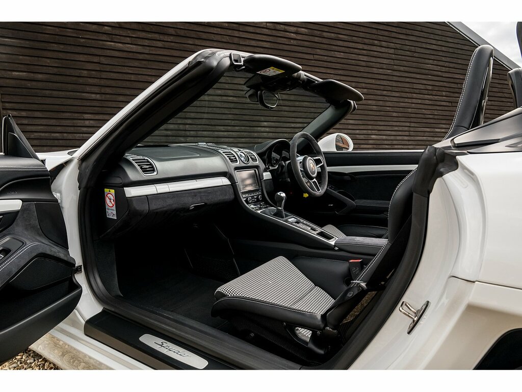Porsche Boxster 3.8 981 Spyder Euro Silver #23