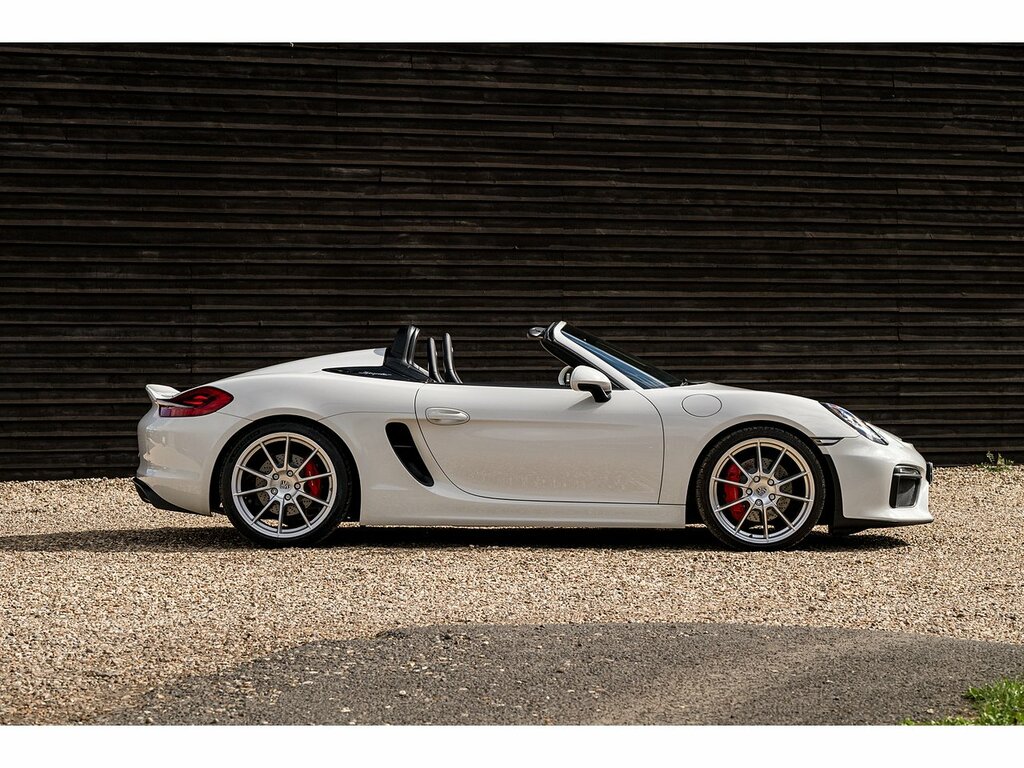 Porsche Boxster 3.8 981 Spyder Euro Silver #6