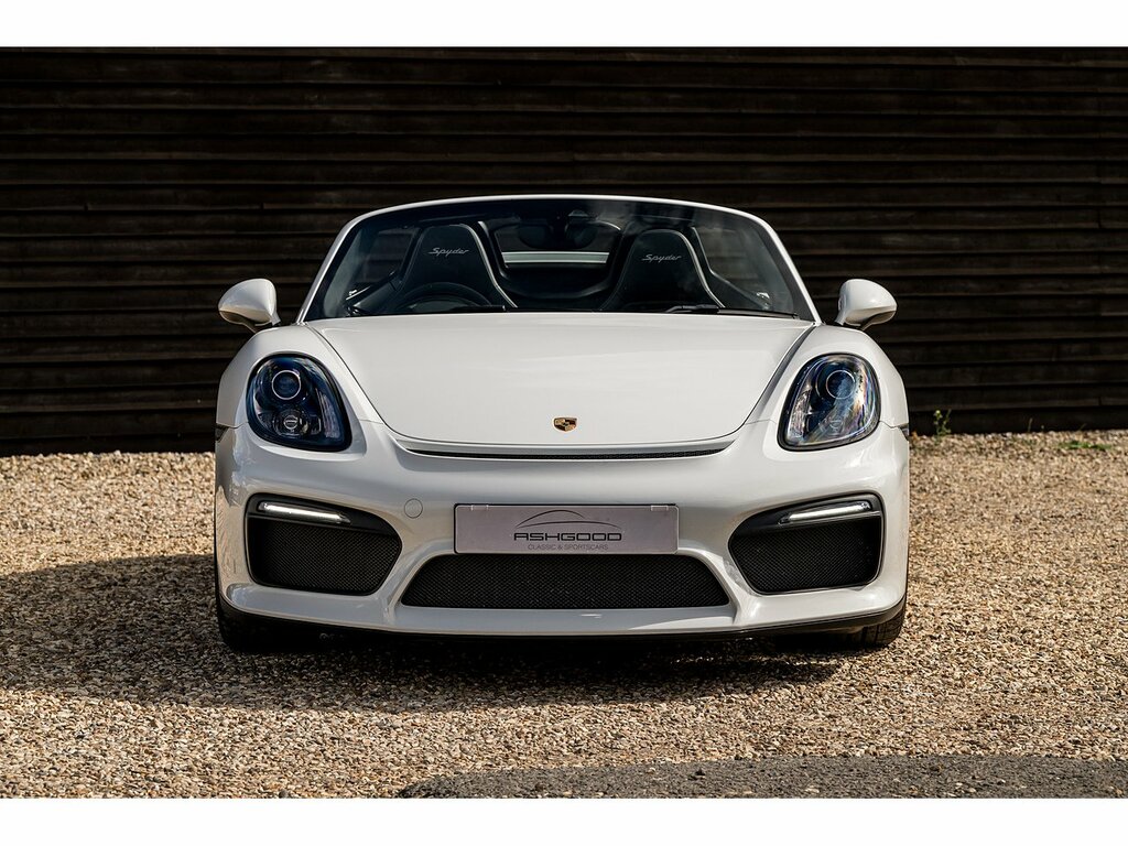 Porsche Boxster 3.8 981 Spyder Euro Silver #3