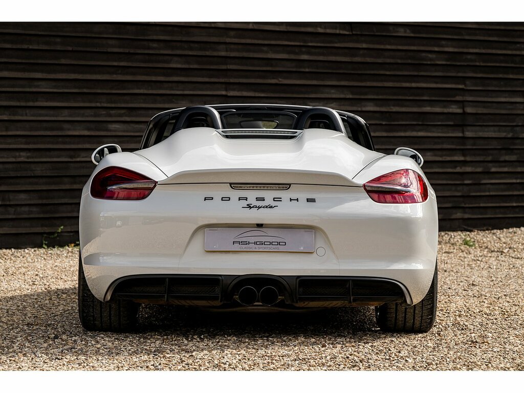 Porsche Boxster 3.8 981 Spyder Euro Silver #8
