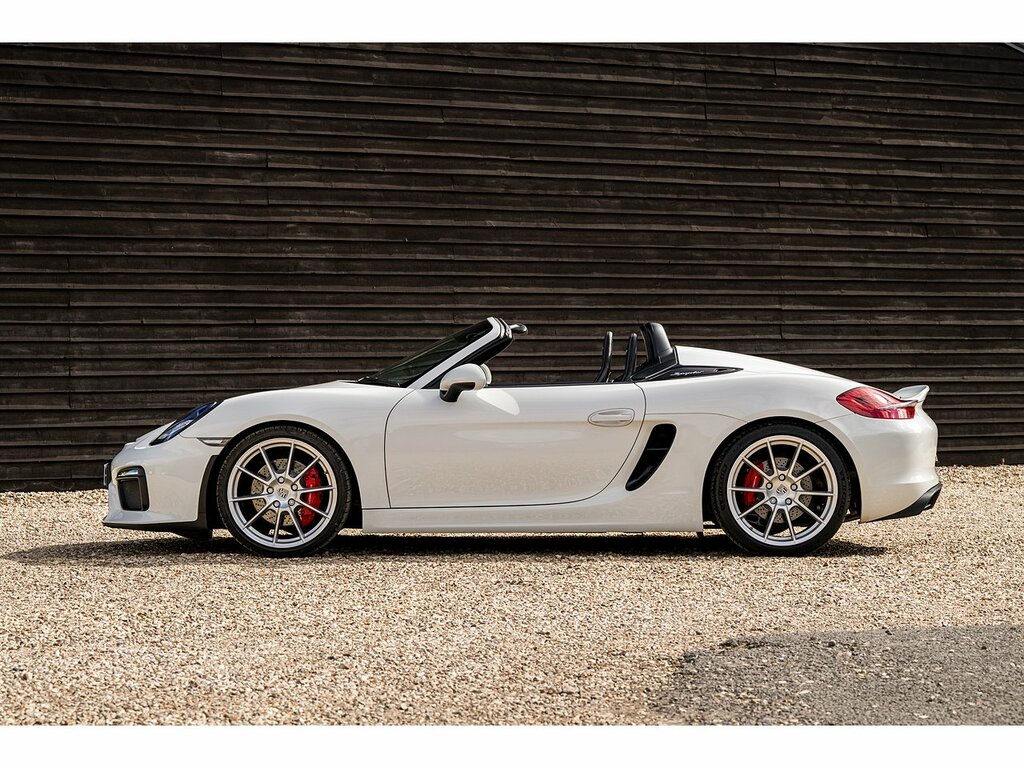 Porsche Boxster 3.8 981 Spyder Euro Silver #5