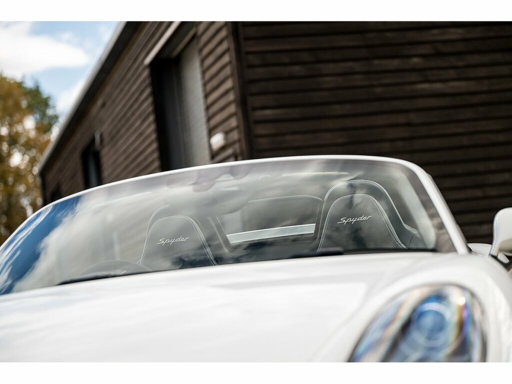 Porsche Boxster 3.8 981 Spyder Euro Silver #12