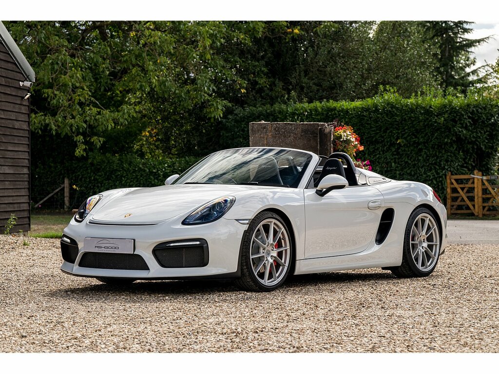 Porsche Boxster 3.8 981 Spyder Euro Silver #4