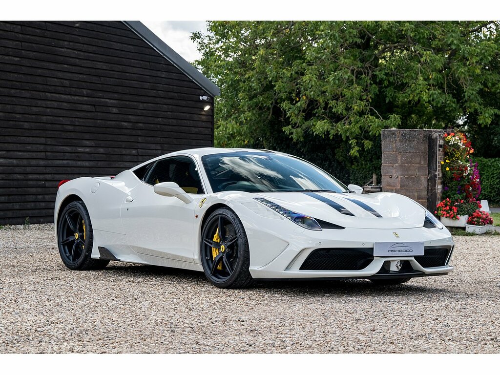 Ferrari 458 Speciale 44 White