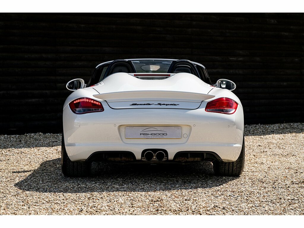 Porsche Boxster Boxster Spyder 25 White #6