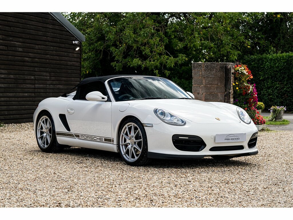 Porsche Boxster Boxster Spyder 25 White #4