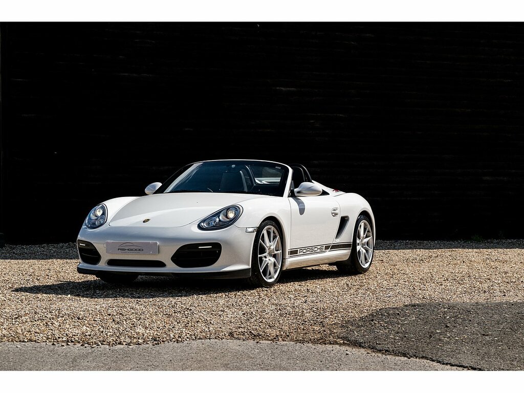 Porsche Boxster Boxster Spyder 25 White #5