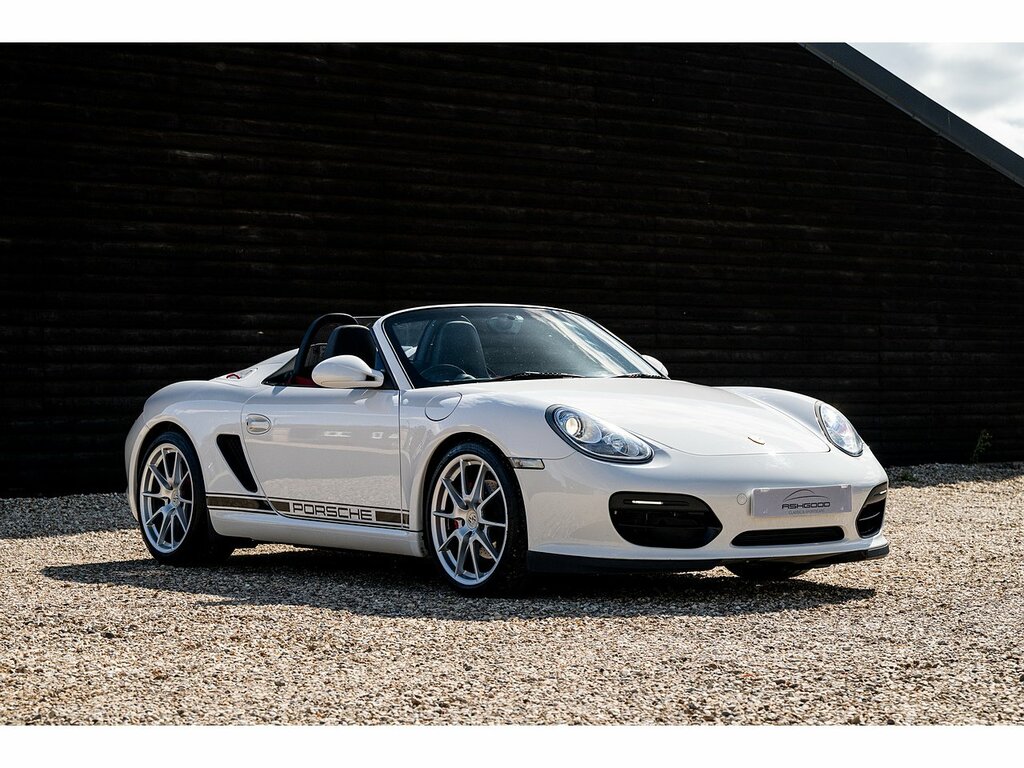 Porsche Boxster Boxster Spyder 25 White