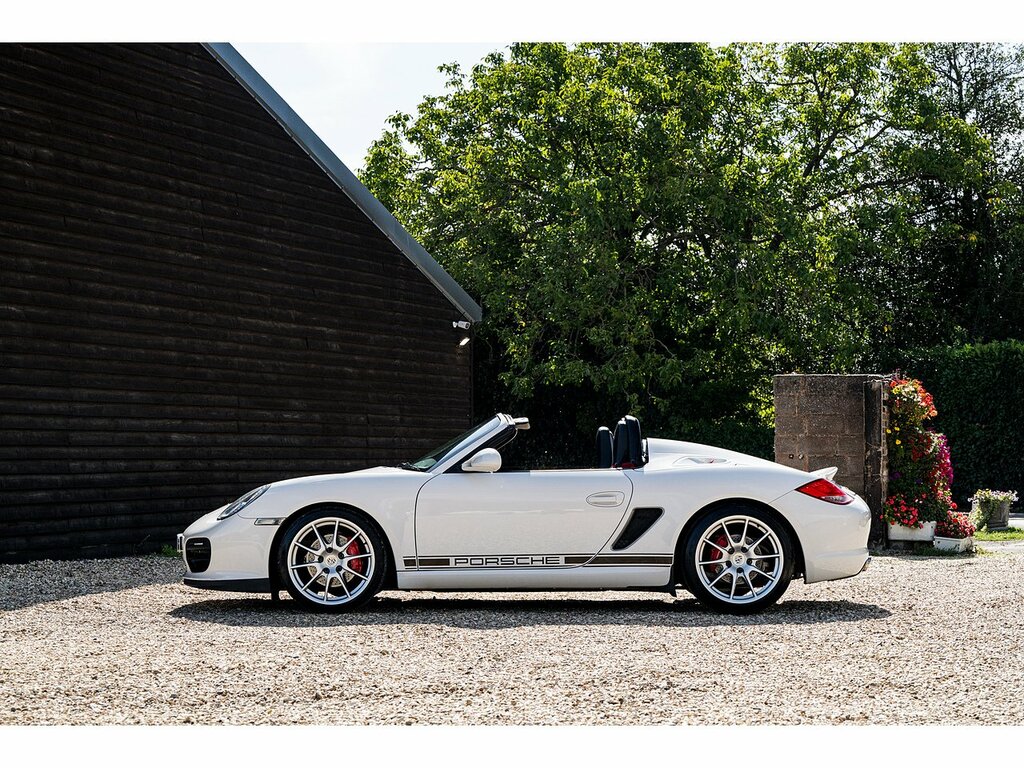 Porsche Boxster Boxster Spyder 25 White #3