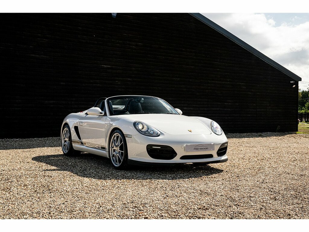 Porsche Boxster Boxster Spyder 25 White #2