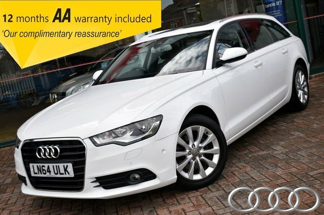 Audi A6 Avant 2014 2.0Tdi Ultra Se Estate S-tronic 187 Bhp White