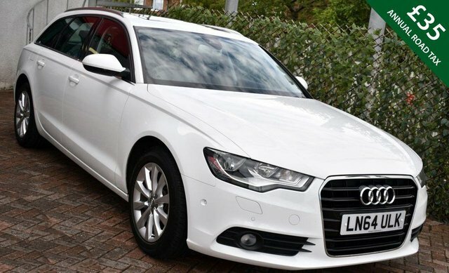 Audi A6 Avant 2014 2.0Tdi Ultra Se Estate S-tronic 187 Bhp White #2