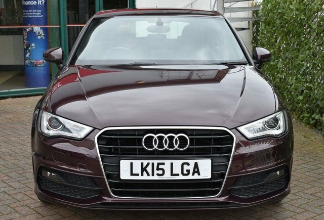 Audi A3 2015 1.4Tfsi S-line S-tronic 123 Bhp Red #2