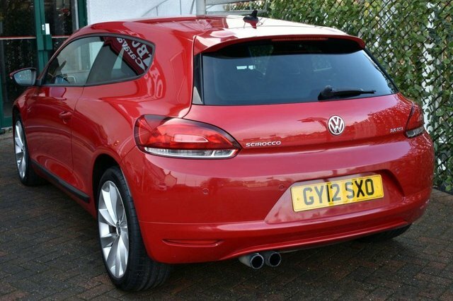 Volkswagen Scirocco 2012 2.0Tsi Gt Nav 6-Speed 207 Bhp Red #4