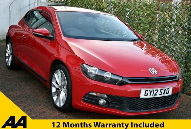 Volkswagen Scirocco 2012 2.0Tsi Gt Nav 6-Speed 207 Bhp Red
