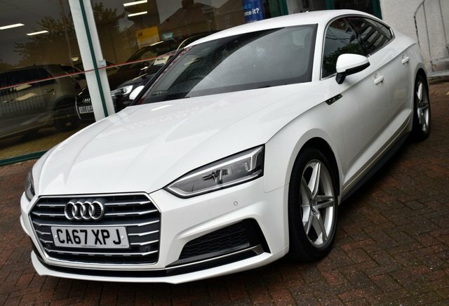Audi A5 2018 2.0Tfsi S-line Sportback S-tronic 187 Bh White #4
