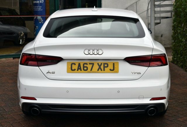 Audi A5 2018 2.0Tfsi S-line Sportback S-tronic 187 Bh White #6