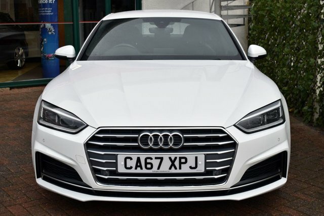 Audi A5 2018 2.0Tfsi S-line Sportback S-tronic 187 Bh White #3