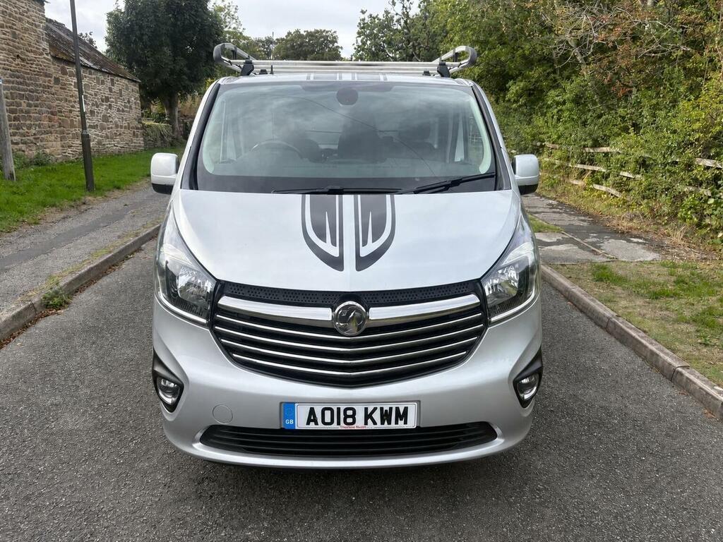 Vauxhall Vivaro Panel Van 1.6 Cdti 2700 Biturbo Ecotec Limited Edi AO18KWM Silver #2
