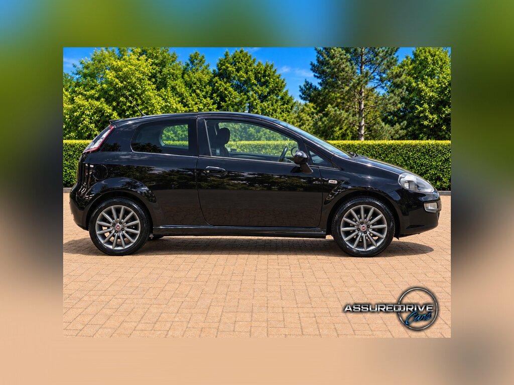 Fiat Punto 1.4 Jet Black II Hatchback Euro 6 Ss Black #2
