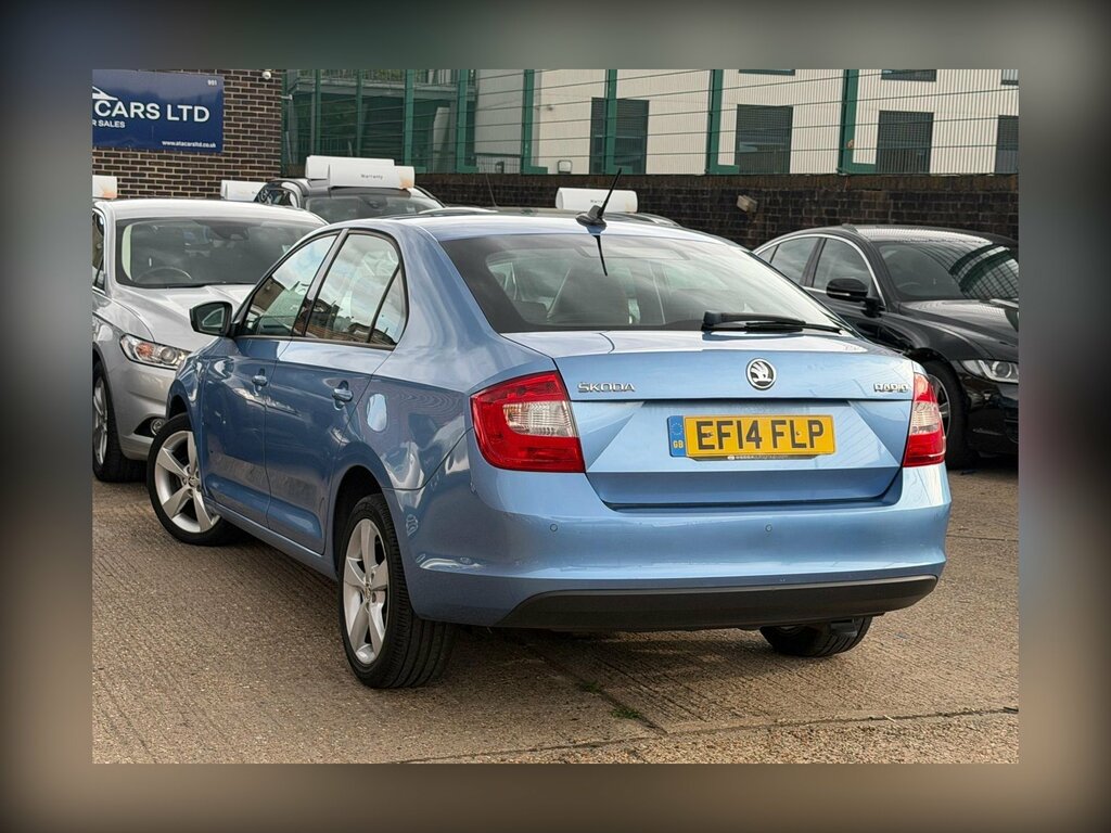 Skoda Rapid 1.2 Tsi Se Connect Euro 5 Blue #6