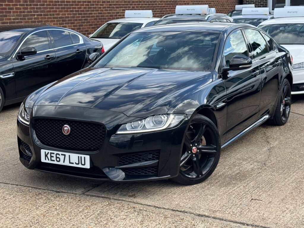 Jaguar XF 2.0D R-sport Euro 6 Ss Black #5