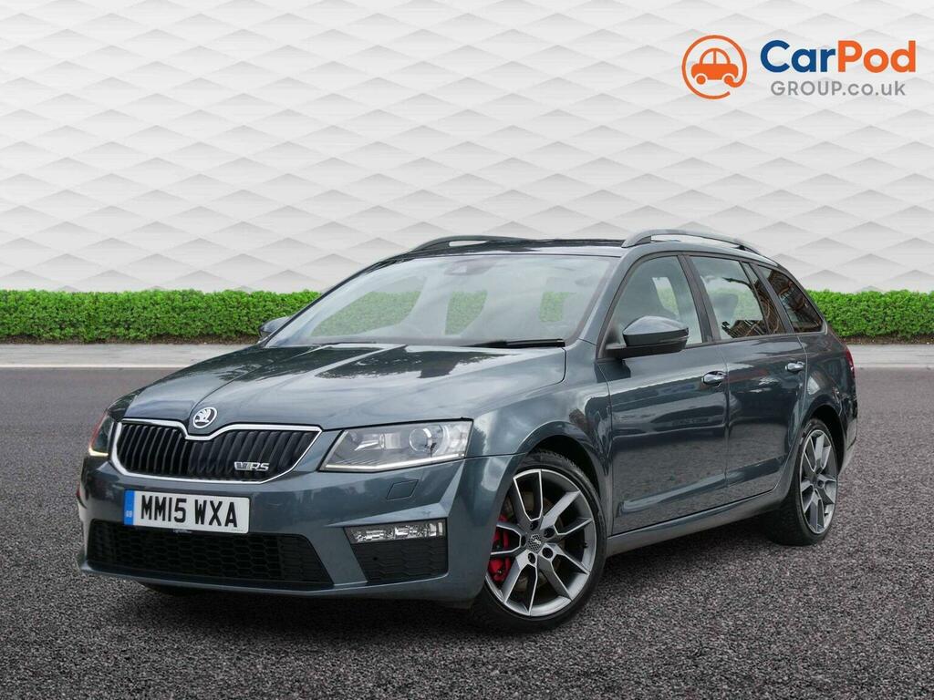 Skoda Octavia Estate 2.0 Tfsi Vrs Euro 6 Ss Snav 2015 Grey