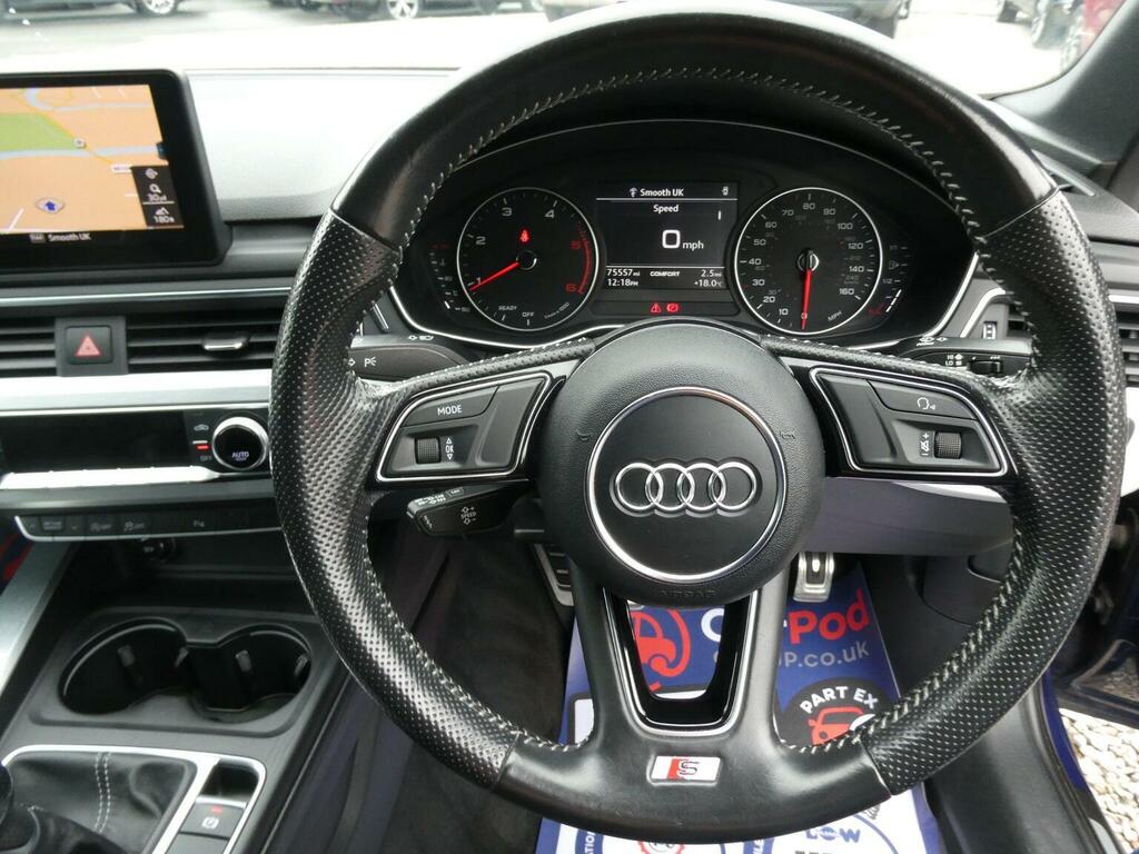 Audi A4 2.0 Tdi S Line Euro 6 Ss Blue #5