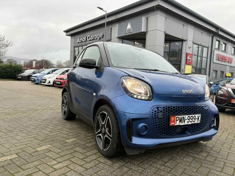 Smart Fortwo Coupe 60Kw Eq Pulse Premium 17Kwh 22Kwch Blue #4