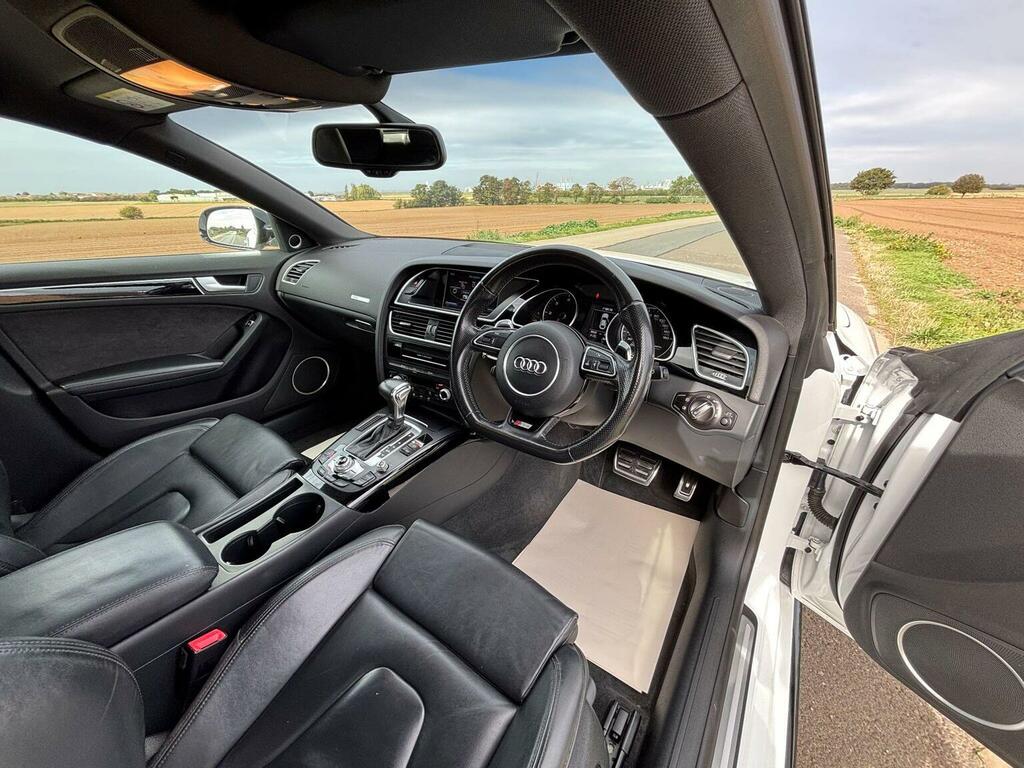 Audi A5 2.0 Tdi Black Edition Plus Sportback Multitronic E White #6
