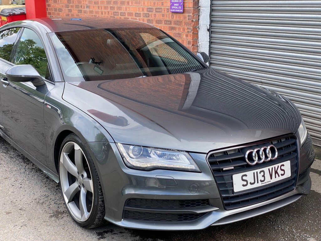 Audi A7 3.0 Tdi V6 Black Edition Sportback Tiptronic Quatt Grey #6