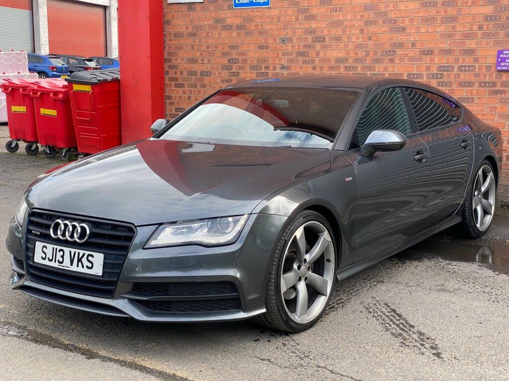 Audi A7 3.0 Tdi V6 Black Edition Sportback Tiptronic Quatt Grey #2