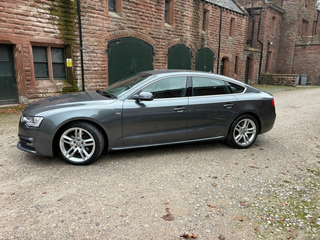 Audi A5 2.0 Tdi S Line Sportback Multitronic Eu Grey #4