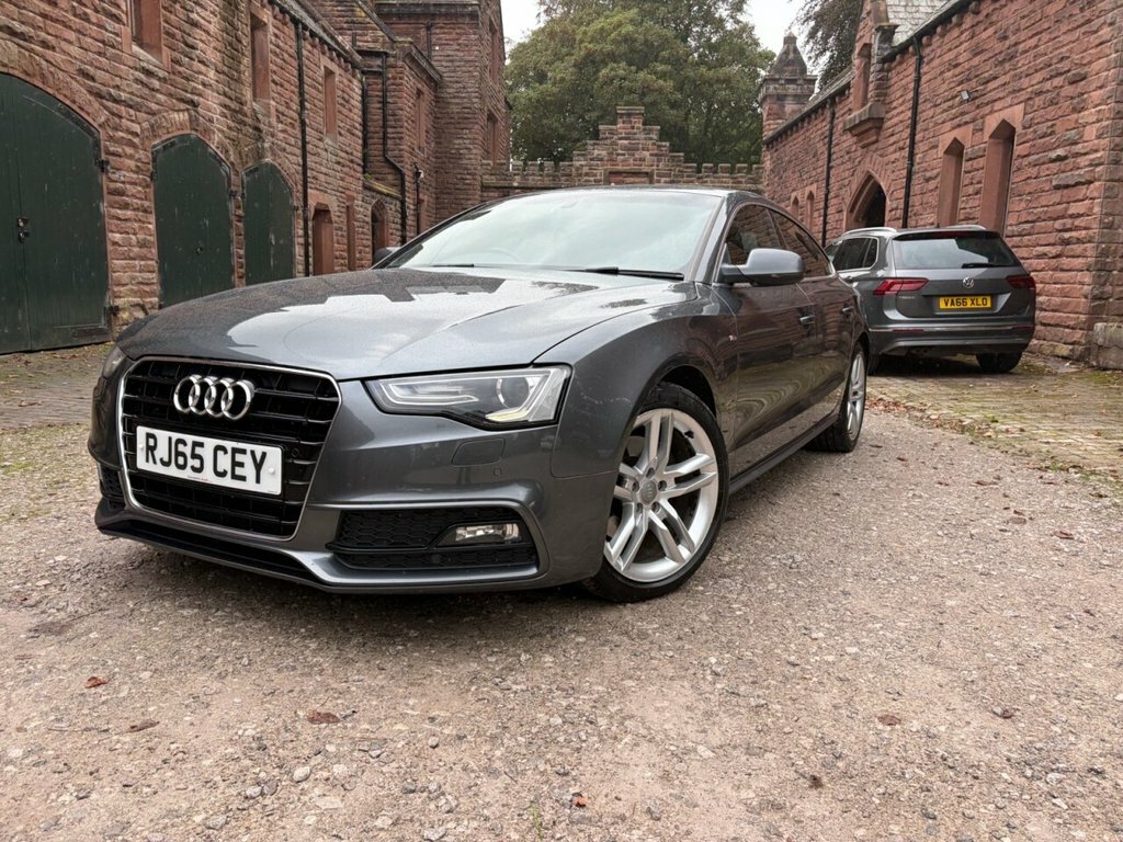Audi A5 2.0 Tdi S Line Sportback Multitronic Eu Grey #2