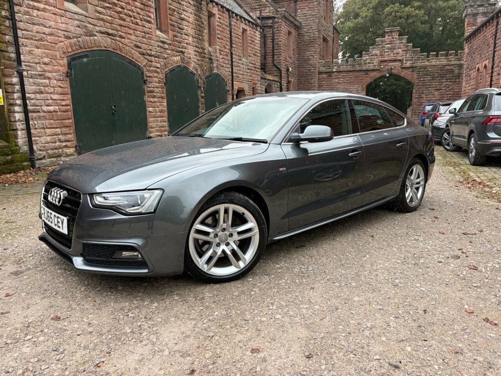 Audi A5 2.0 Tdi S Line Sportback Multitronic Eu Grey #3