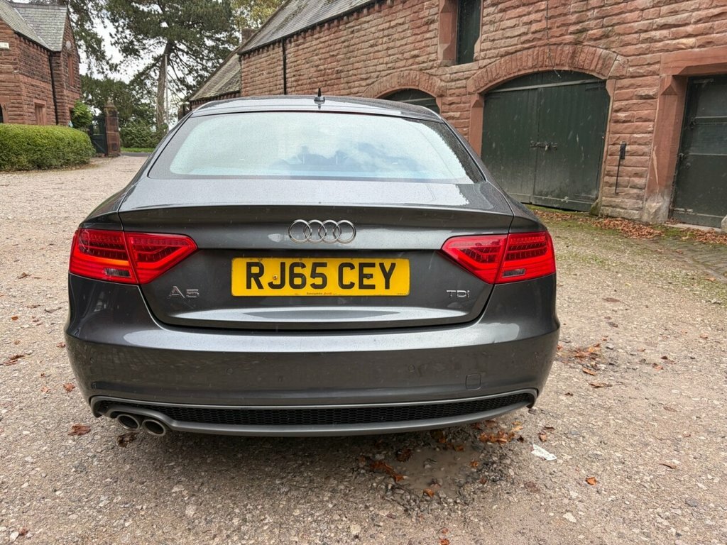Audi A5 2.0 Tdi S Line Sportback Multitronic Eu Grey #6