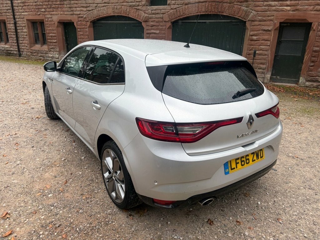 Renault Megane 1.5 Dci Signature Nav Hatchback Edc Eur Silver #5