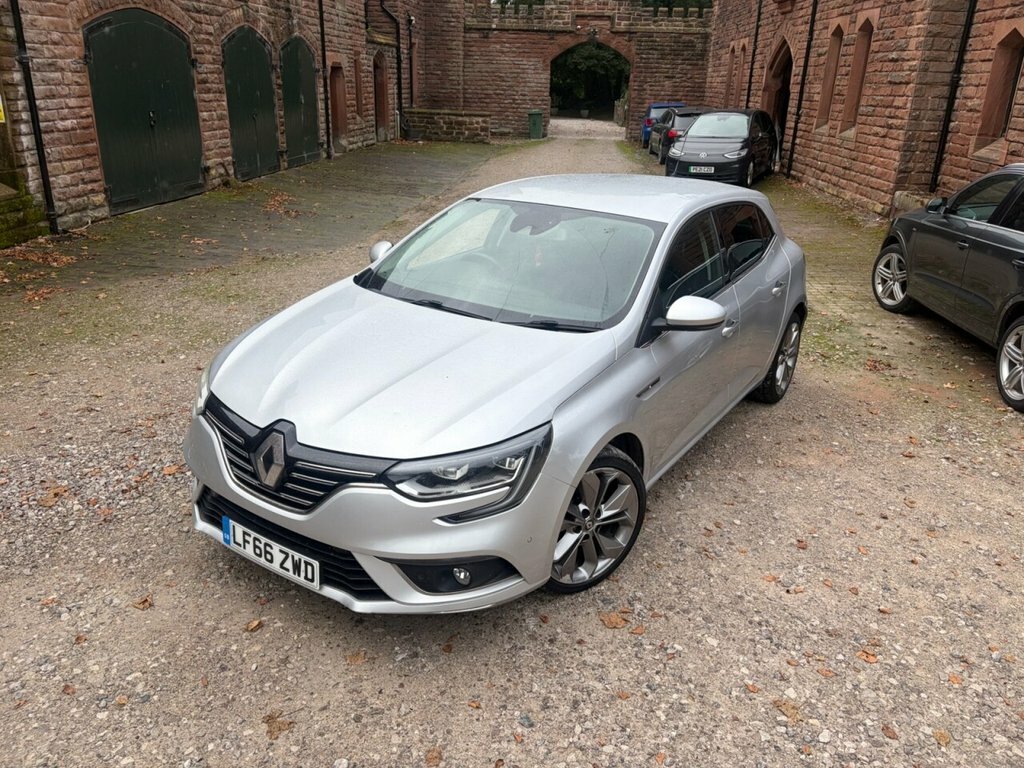 Renault Megane 1.5 Dci Signature Nav Hatchback Edc Eur Silver #2