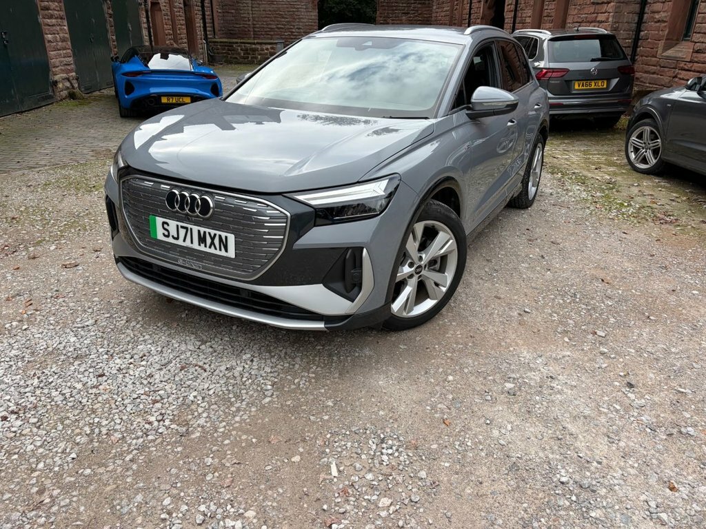 Audi Q4 E Tron 40 S Line Suv 82Kwh 204 Ps Grey
