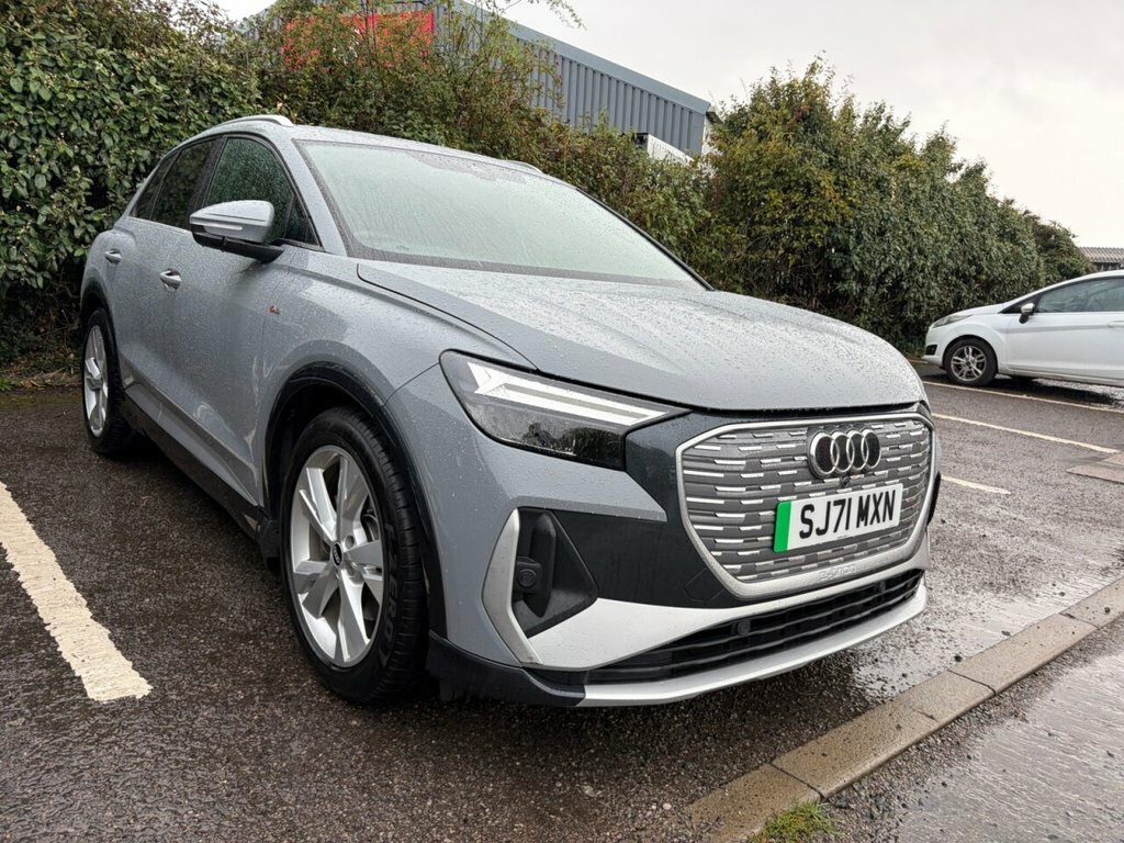 Audi Q4 E Tron 40 S Line Suv 82Kwh 204 Ps Grey