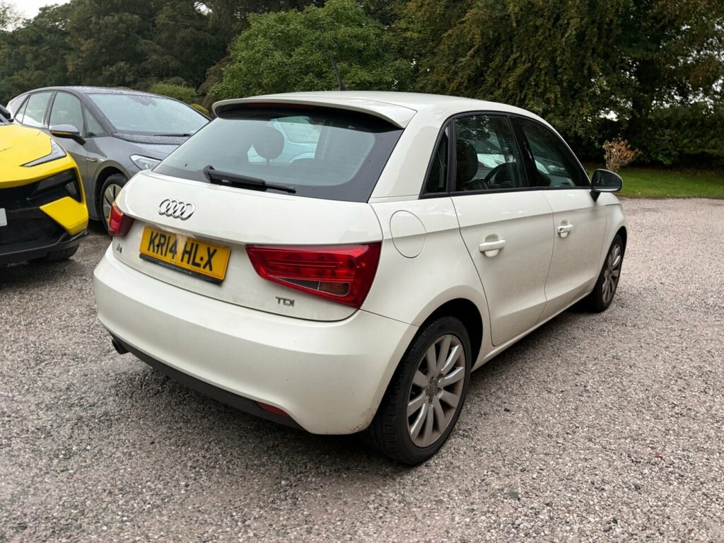 Audi A1 1.6 Tdi S Line Style Edition Sportback Euro 5 Ss White #4