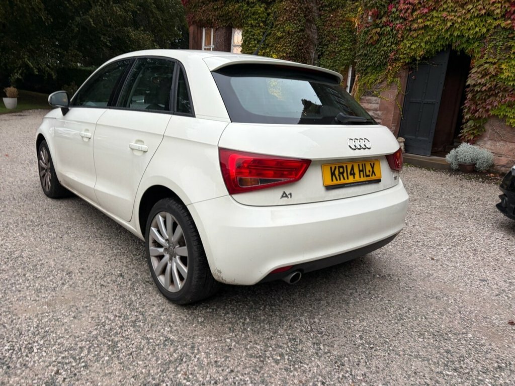 Audi A1 1.6 Tdi S Line Style Edition Sportback Euro 5 Ss White #2