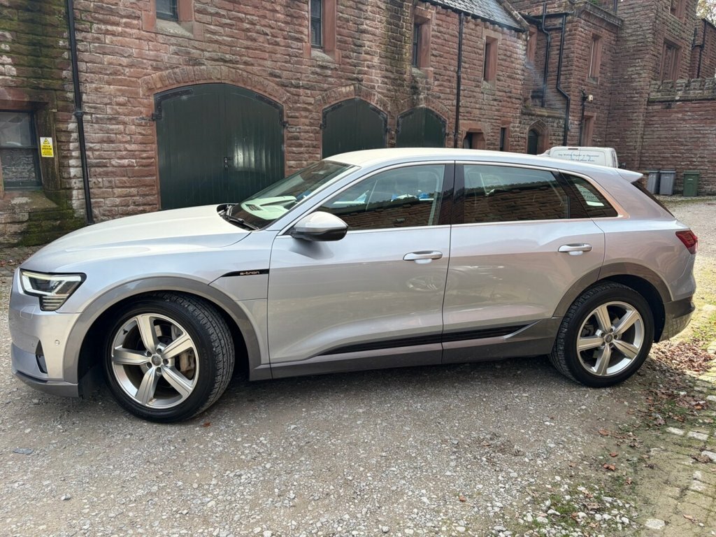 Audi E-tron 50 Technik Suv Quattro 71.2Kwh Silver #4