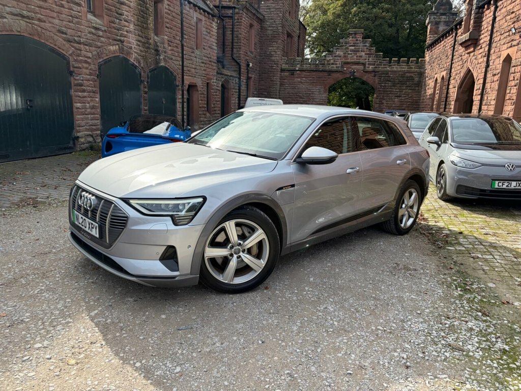 Audi E-tron 50 Technik Suv Quattro 71.2Kwh Silver #3
