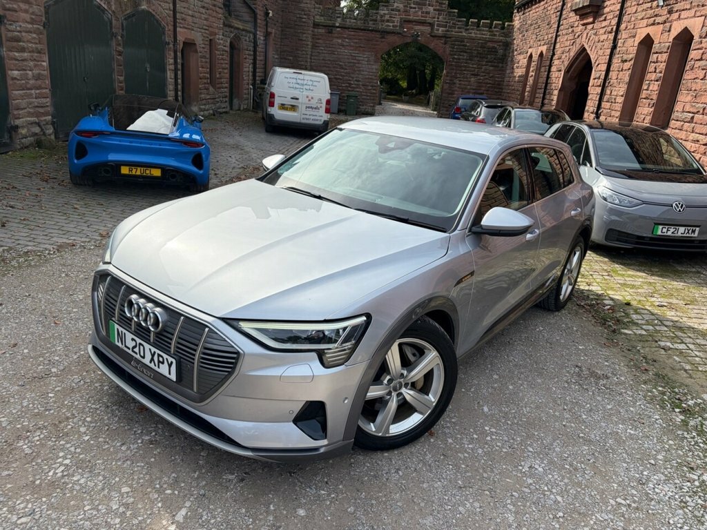 Audi E-tron 50 Technik Suv Quattro 71.2Kwh Silver #2