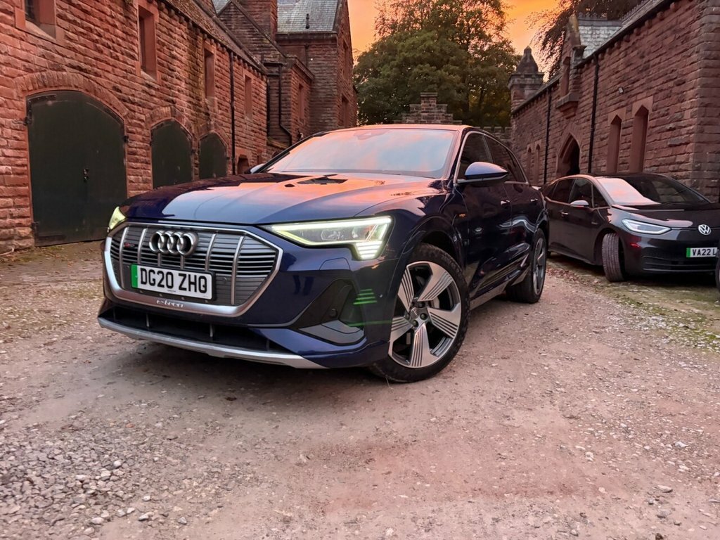 Audi E-tron 50 S Line Suv Quattro 71.2Kwh 3 Blue #2